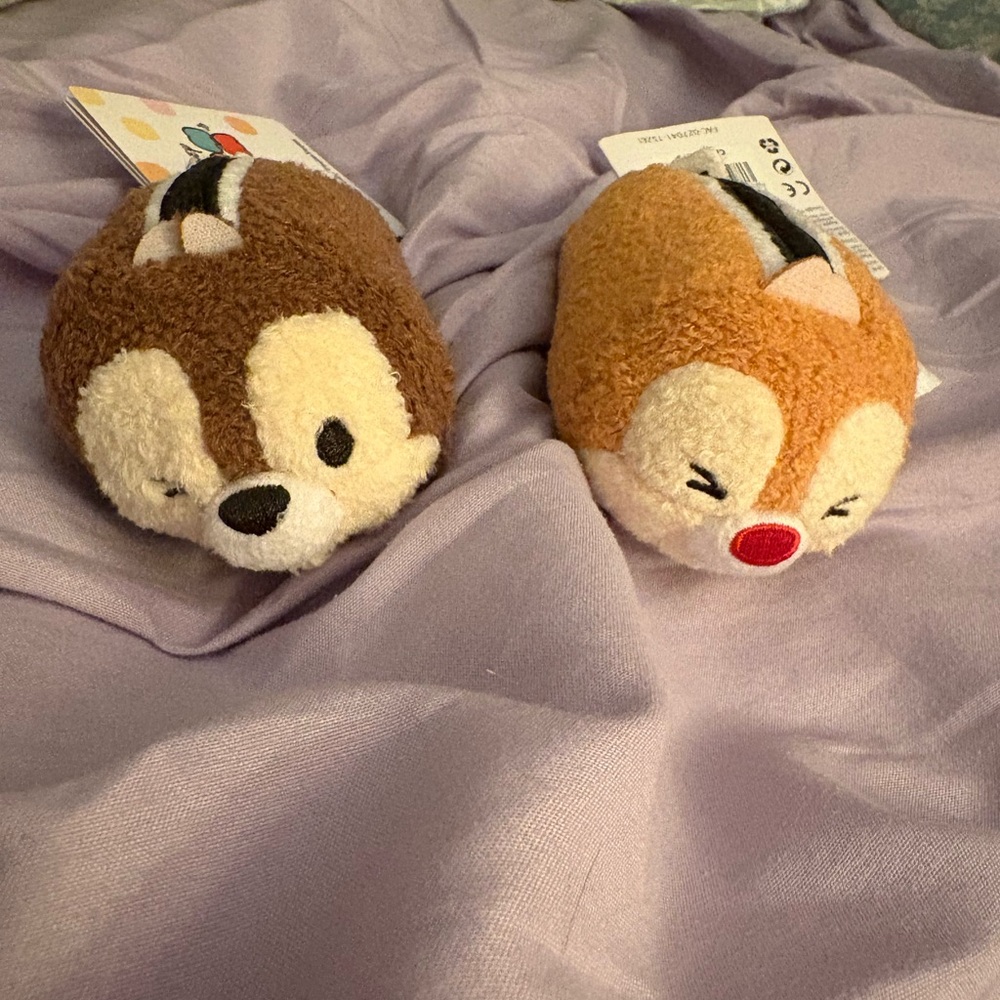NWT Disney Chip and Dale Tsum Tsum